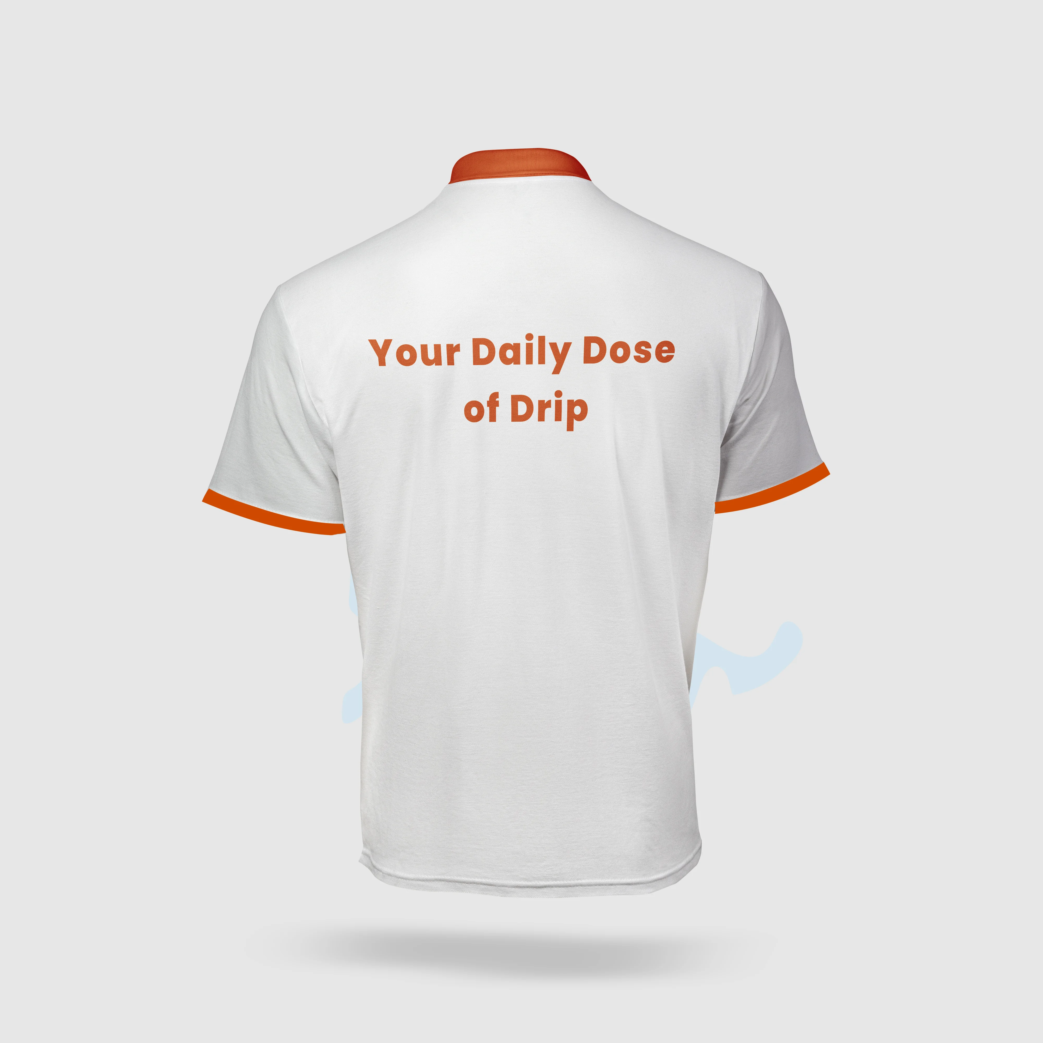 Staff vest back mockup